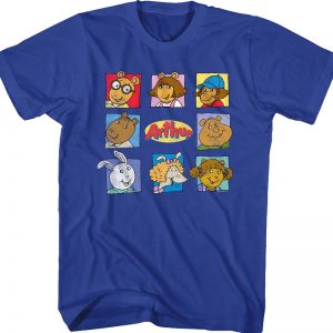 Characters Arthur T-Shirt 90S3003 Small Official 90soutfit Merch