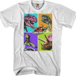 Pop Art Jurassic Park T-Shirt 90S3003 Small Official 90soutfit Merch